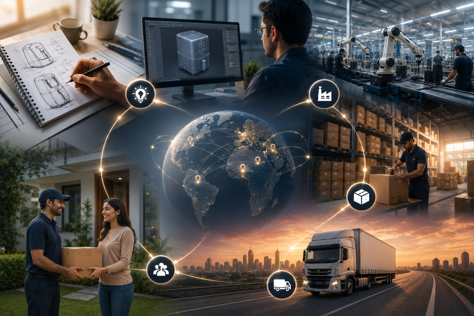 Appliances manufacturing and distribution